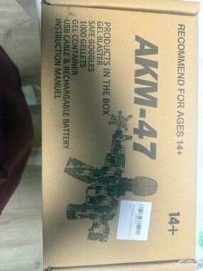 AKM-47 Gel Blaster Toy - brand new never used or taken out of plastic